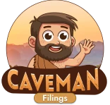 caveman filings logo